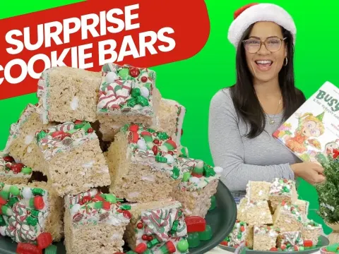 How to Make Reese Witherspoon's Christmas Cereal Cookie Bars