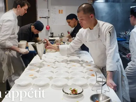 Inside the High-Stakes Chaos of a Michelin-Starred Kitchen in NYC