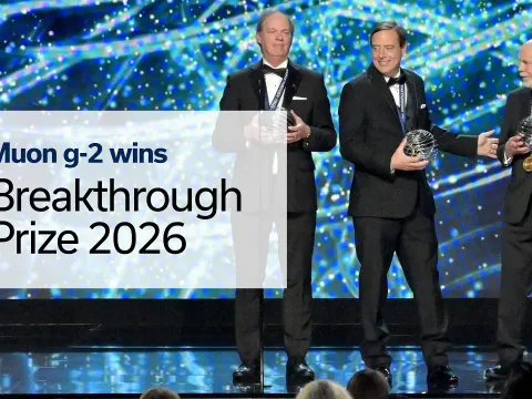 Muon g-2 Experiment Wins Breakthrough Prize for Fundamental Physics Discovery