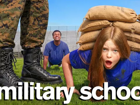 Kids vs Adults: Surviving Six Impossible Schools Challenge