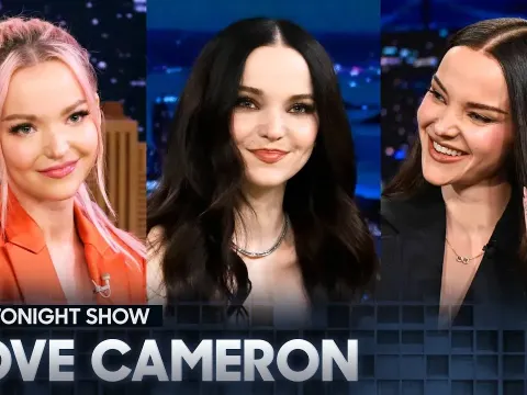 Dove Cameron Discusses Minions Impression and Damiano David's Proposal on The Tonight Show