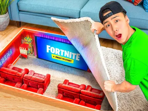 How I Built a Hidden Movie Theater in My Closet Without My Roommates Noticing