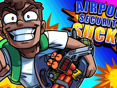 Airport Security Chaos in Gaming Simulation with Explosive Gameplay