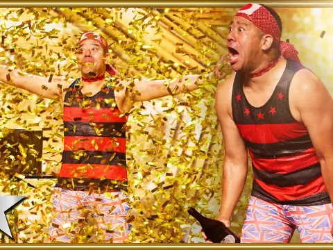 KSI Awards Golden Buzzer to Mr. Cherry on Britain's Got Talent
