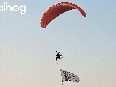 Romantic Paragliding Marriage Proposal at San Juan Sunset