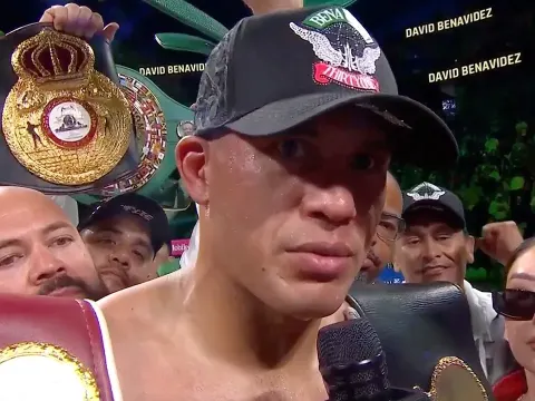 David Benavidez Challenges Canelo Alvarez After Historic Cruiserweight Title Win