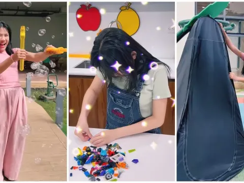 Siblings Fight Over Bubble Toys in Playful Drama