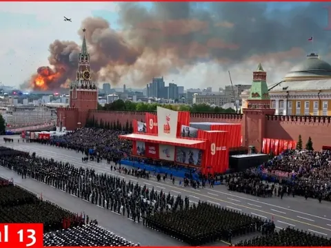 Ukraine's Drone Strikes Deep Inside Russia Threaten Putin's Victory Day Parade
