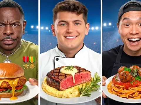 Top YouTube Chefs Face Off in Intense Cooking Challenge