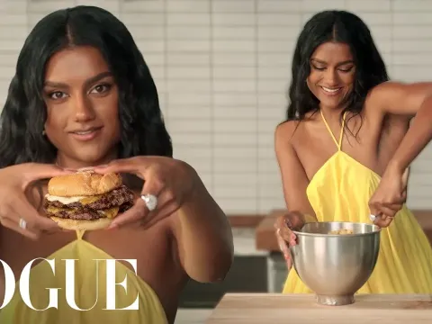 Simone Ashley Cooks Smash Burgers and Cookies While Sharing Career Stories
