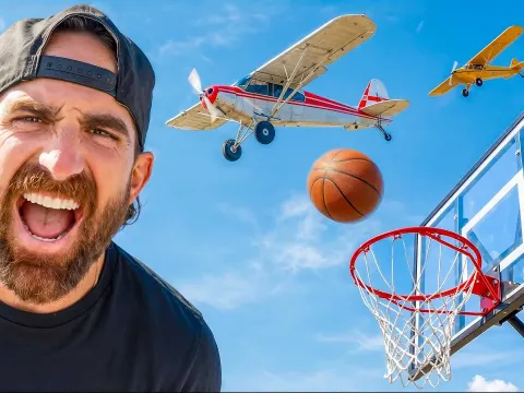 Trick Shot World Championship Decided by Airplane Shot