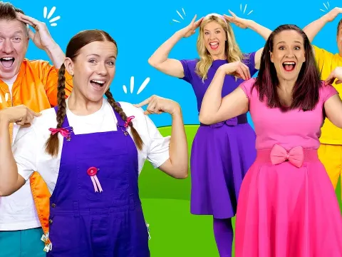 Learn Body Parts with the Mik Maks: Head, Shoulders, Knees and Toes Song