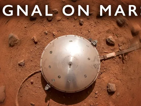 NASA InSight Lander Reveals Hidden Structures Beneath the Surface of Mars
