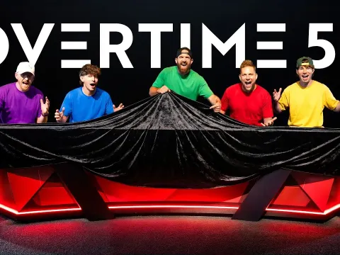 Dude Perfect Overtime 50: New Desk, Iron Man Repulsor, and Absurd Records
