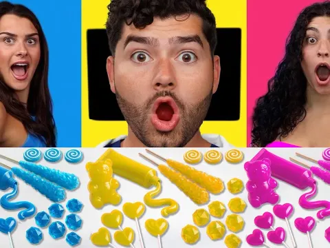 24 Hour One Color Food Challenge Stains Teeth More Than Cavities