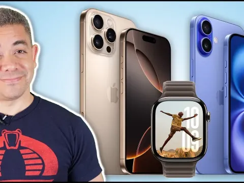 Apple Unveils iPhone 16, Apple Watch Series 10, and AirPods 4 at Glowtime Event