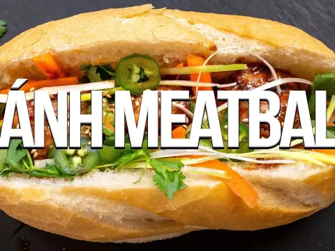 Meatball Banh Mi Recipe That Combines Two Classic Sandwiches