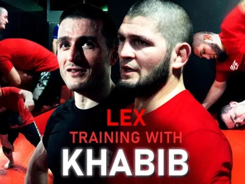 Training with Khabib Nurmagomedov Inside the Sparring Session with Lex Fridman