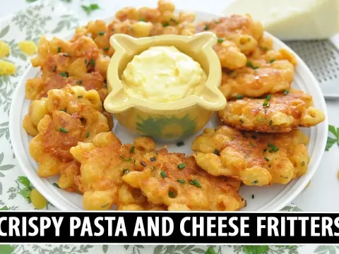 Crispy Pasta and Cheese Fritters That Outshine Mac and Cheese
