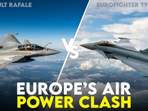 Rafale vs Typhoon: How Europe's Top Fighter Jets Compare in 2026