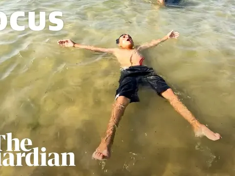 Gaza's Children Find Solace on the Beach as War Destroys All Playgrounds