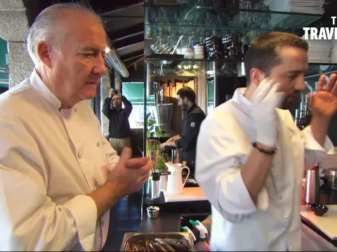 Rick Stein Discovers the Best Seafood in Galicia at a Tiny Market Restaurant