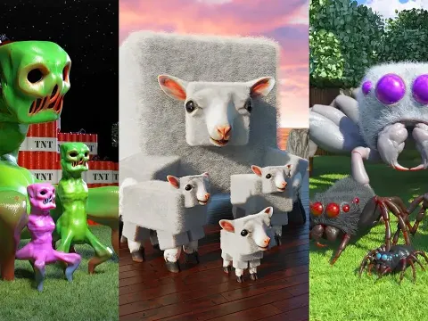 Minecraft Memes From the Year 3000: Living Underwater and Building Better