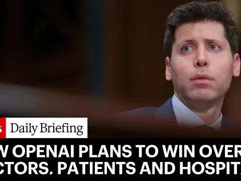 OpenAI CEO Sam Altman Personally Courts Hospitals to Adopt AI Tools