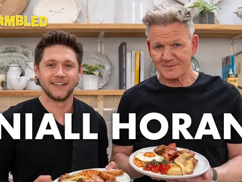 Gordon Ramsay and Niall Horan Cook an Irish Breakfast Together
