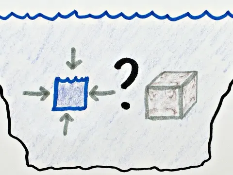 Why the Deep Ocean Stays Liquid Despite Freezing Temperatures