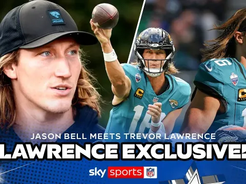 Trevor Lawrence Talks Jaguars Texans Rivalry and NFL London Showdown