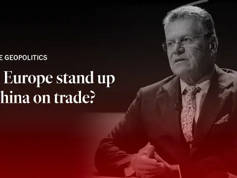 Europe's trade tensions with China: Can the EU stand firm against cheap exports?
