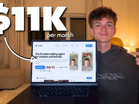 19 Year Old Vadim Hits $11K Monthly With AI App Vola Despite No Coding Skills