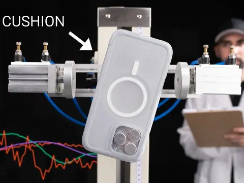 Phone Case With Airbag Technology Tested With Accelerometer Data