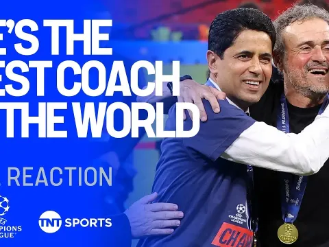 PSG President Nasser Al-Khelaifi Hails Luis Enrique as Best Coach After Back-to-Back Champions L