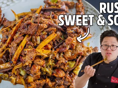 Sichuan Sweet and Sour Pork A Rustic Stir Fry Recipe