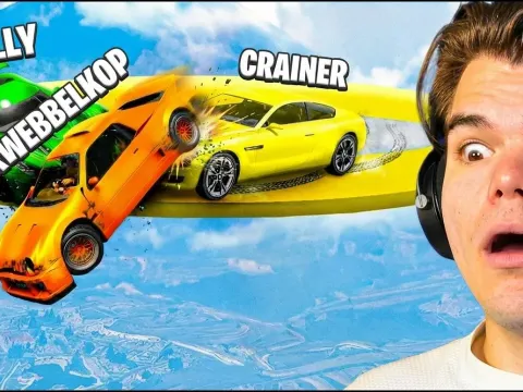 GTA 5 Sumo Match Between Jelly, Crainer, and Kwebbelkop