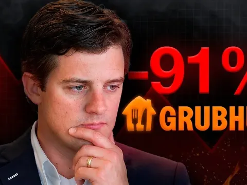The Rise and Fall of Grubhub: From Market Dominance to a Fraction of Its Value
