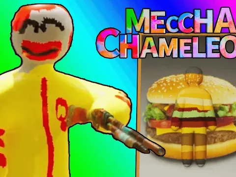 Meccha Chameleon Players Find Elite Hiding Spots in Hilarious Hide and Seek Game
