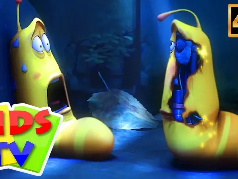 Yellow Terminator and Larva Go on a Fun Adventure in This Kids Cartoon