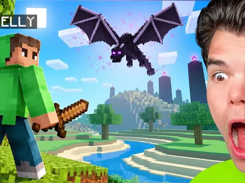 Jelly's Final Minecraft Challenge Taking on the Game Without Mods for the First Time
