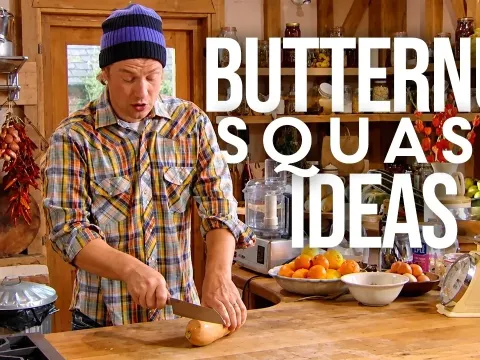 Jamie Oliver's Butternut Squash Recipes for Soups, Pastas and Kid-Friendly Cupcakes