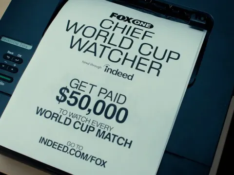 Fox One Hires Chief World Cup Watcher to Watch All 104 Matches for $50,000