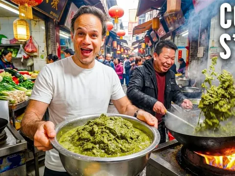 Extreme Chinese Street Food: From Cow Dung Hotpot to Penis Barbecue