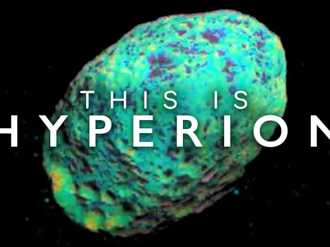 Hyperion Saturn's Chaotic Sponge-Like Moon Baffles Scientists