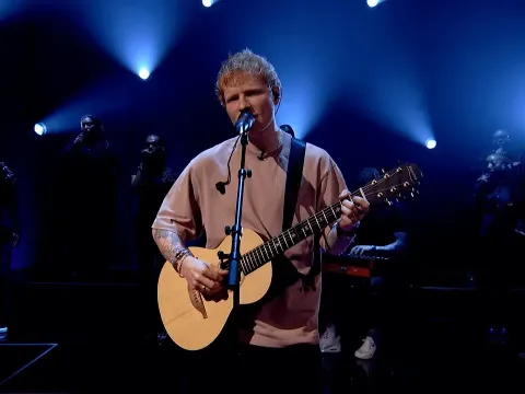 Ed Sheeran and Flames Collective Perform Camera Live on the Graham Norton Show
