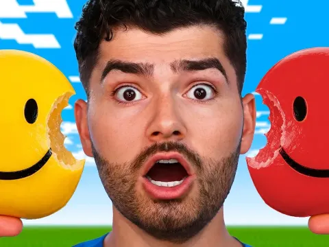 Eating Emojis in Minecraft to Find Which One Causes Cavities