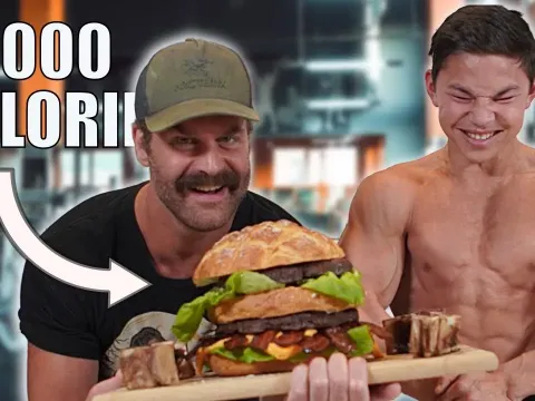 Building a Massive 18,000 Calorie Primal Big Mac with Bison and Organ Meats
