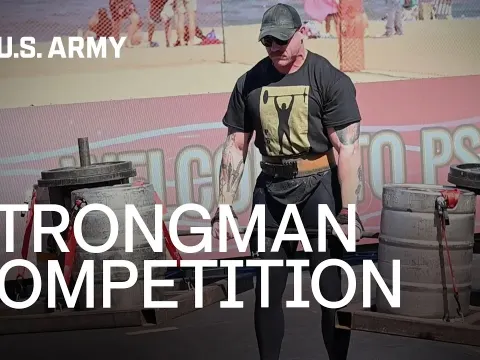 Staff Sergeant Steven Bradley Dominates Strongman Competitions While Serving in the Army