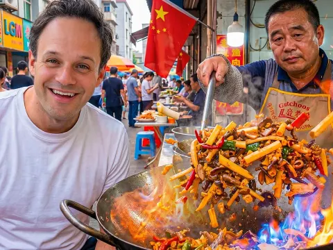Exploring Guizhou's Street Food Paradise: A 14-Hour Culinary Tour